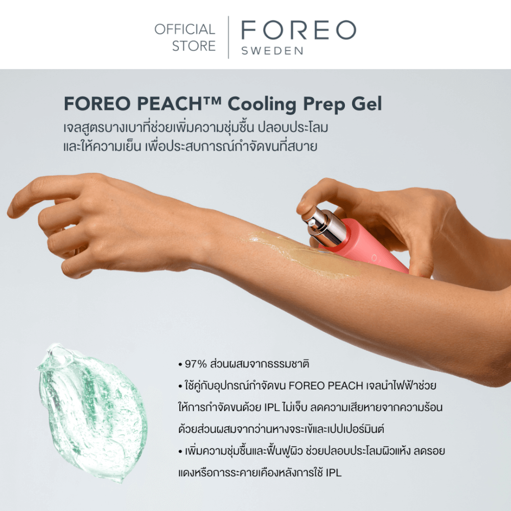 เจลเย็น FOREO PEACH